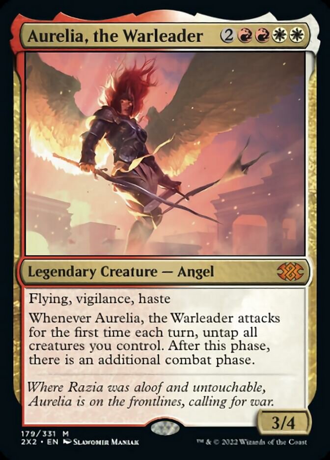 Aurelia, the Warleader [Double Masters 2022] | Empire Gaming NC