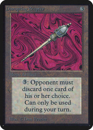 Disrupting Scepter [Limited Edition Alpha] | Empire Gaming NC