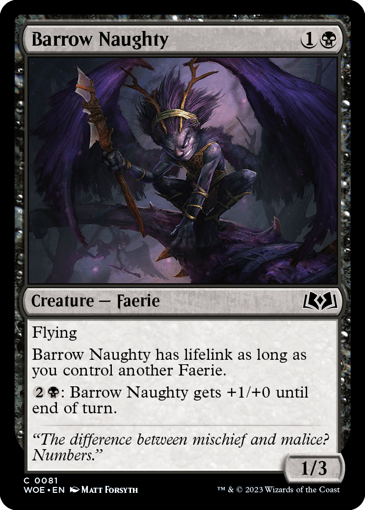 Barrow Naughty [Wilds of Eldraine] | Empire Gaming NC