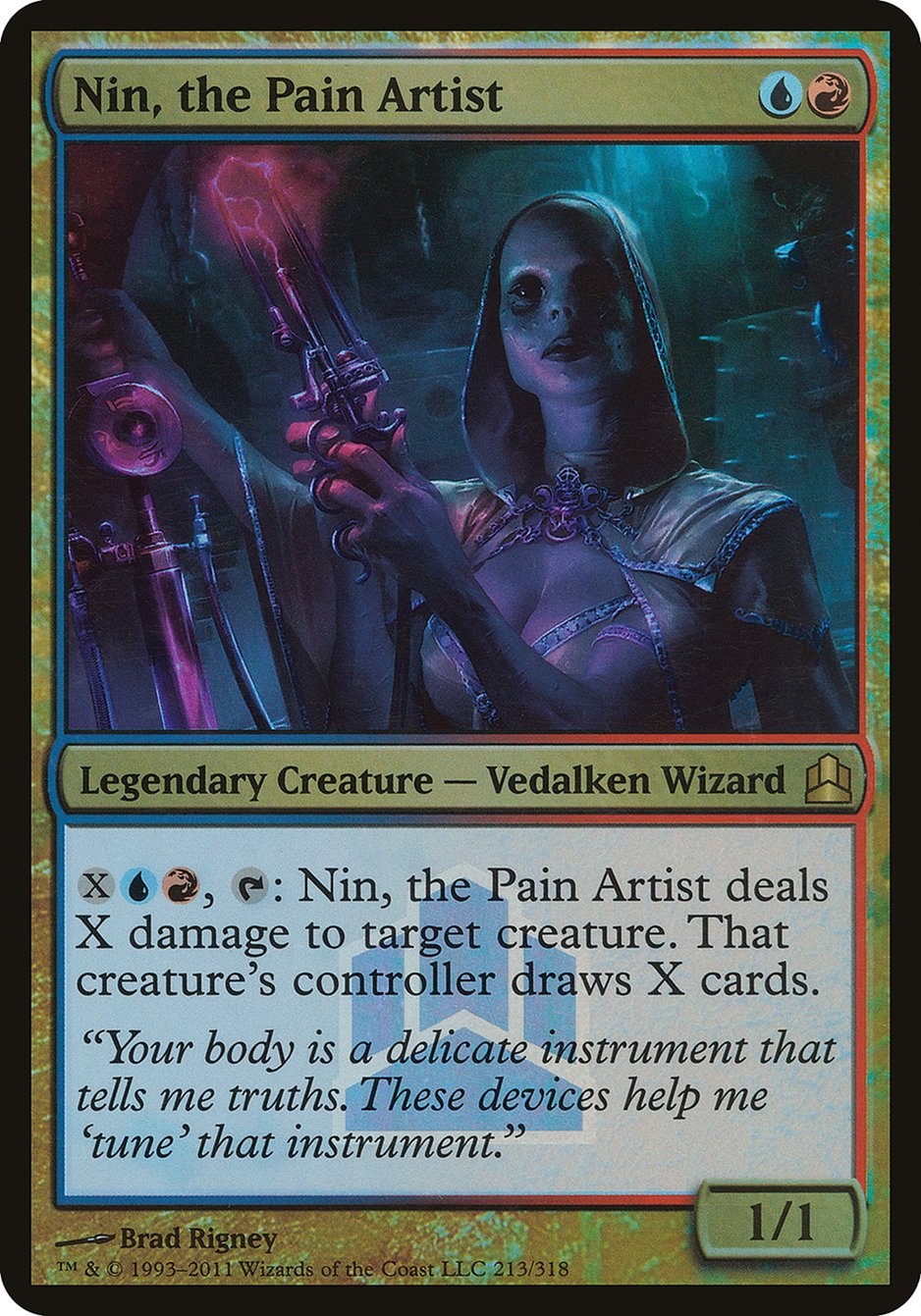 Nin, the Pain Artist (Commander Launch Promo) [Commander 2011 Launch Party] | Empire Gaming NC