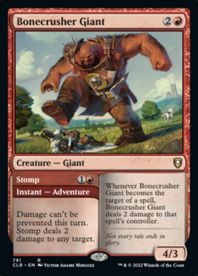 Bonecrusher Giant // Stomp [Commander Legends: Battle for Baldur's Gate] | Empire Gaming NC