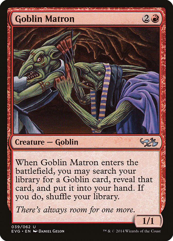 Goblin Matron (Elves vs. Goblins) [Duel Decks Anthology] | Empire Gaming NC