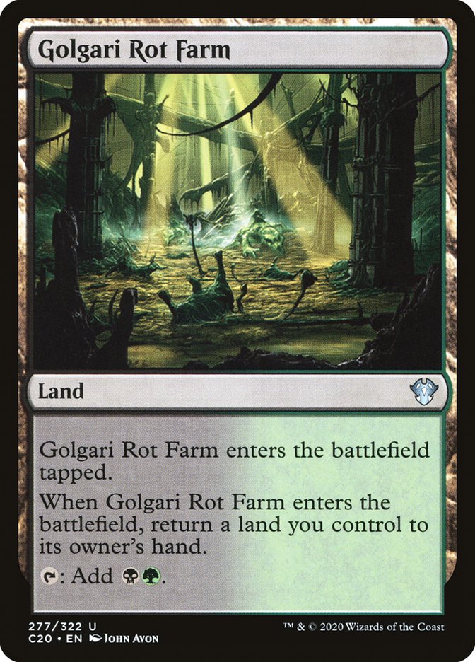 Golgari Rot Farm [Commander 2020] | Empire Gaming NC