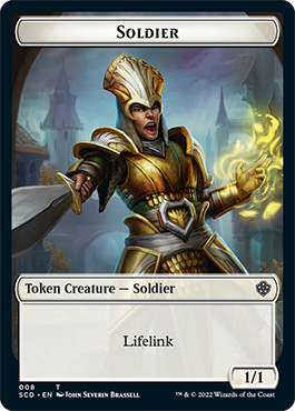 Insect // Soldier Double-Sided Token [Starter Commander Decks] | Empire Gaming NC