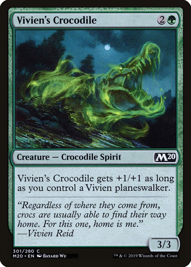 Vivien's Crocodile [Core Set 2020] | Empire Gaming NC