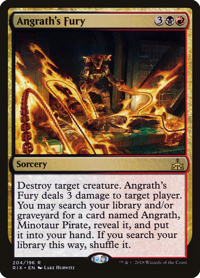 Angrath's Fury [Rivals of Ixalan] | Empire Gaming NC