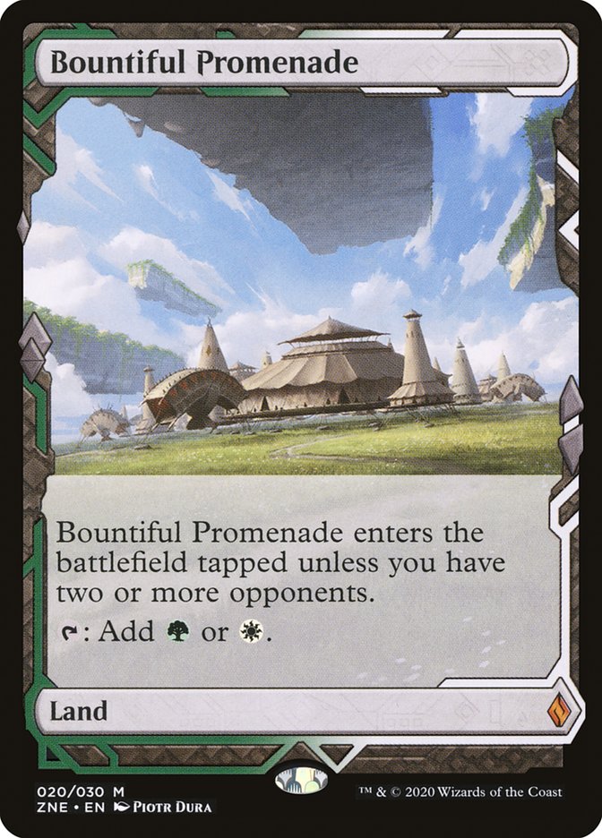 Bountiful Promenade [Zendikar Rising Expeditions] | Empire Gaming NC