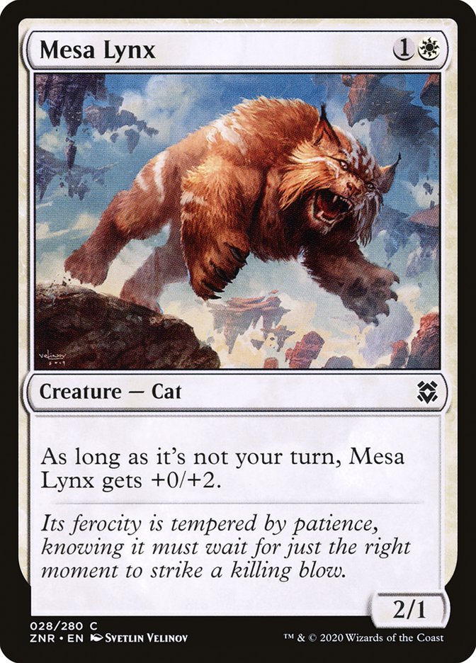 Mesa Lynx [Zendikar Rising] | Empire Gaming NC