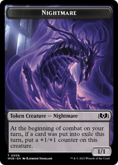 Nightmare // Food (0013) Double-Sided Token [Wilds of Eldraine Tokens] | Empire Gaming NC