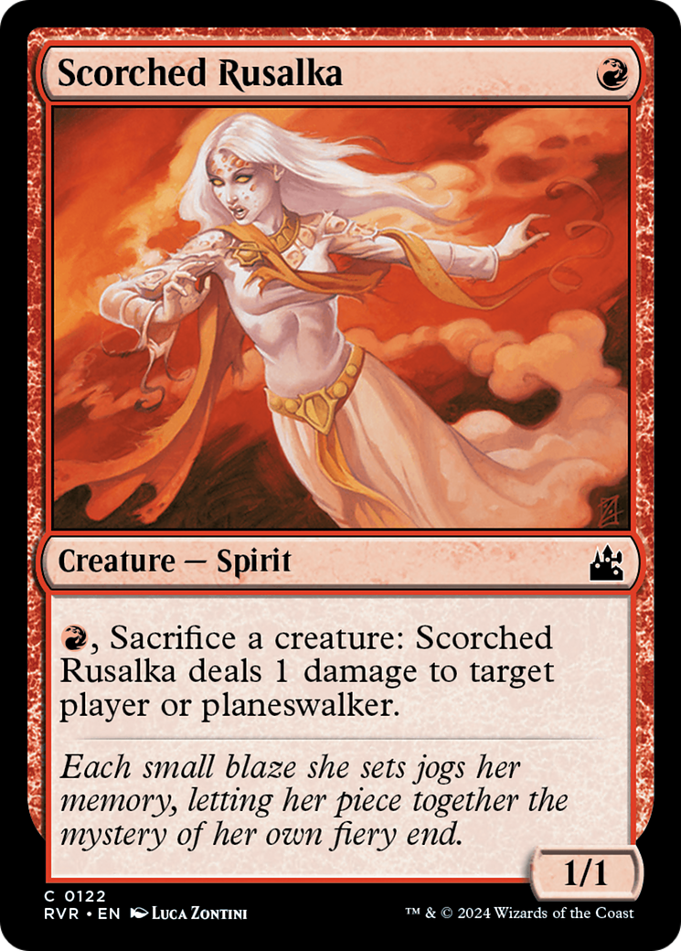 Scorched Rusalka [Ravnica Remastered] | Empire Gaming NC