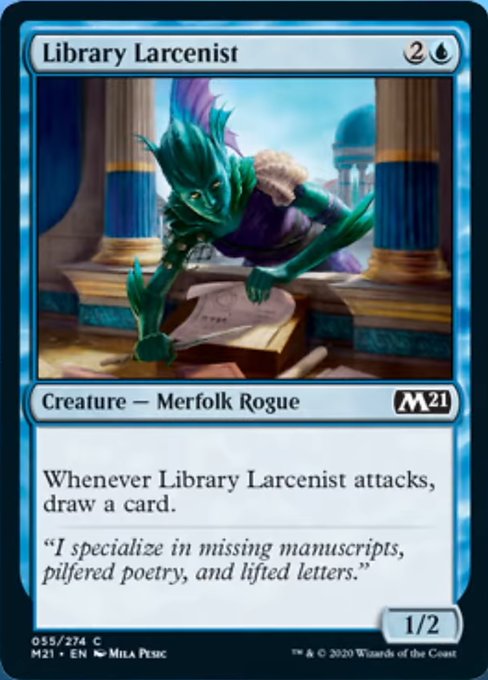 Library Larcenist [Core Set 2021] | Empire Gaming NC