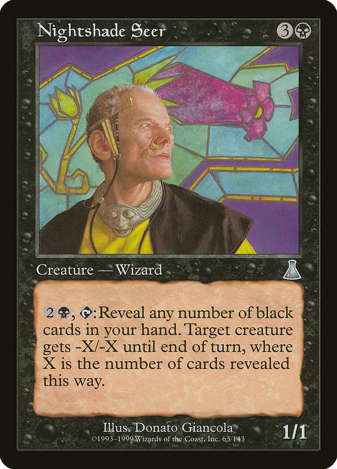 Nightshade Seer [Urza's Destiny] | Empire Gaming NC