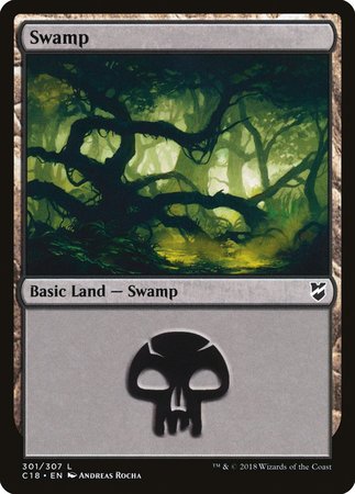 Swamp (301) [Commander 2018] | Empire Gaming NC