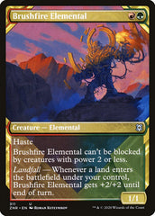 Brushfire Elemental (Showcase) [Zendikar Rising] | Empire Gaming NC