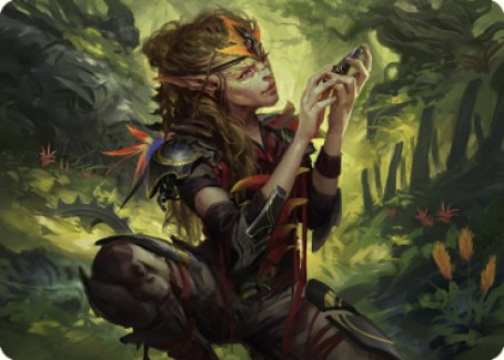 Meria, Scholar of Antiquity Art Card [Dominaria United Art Series] | Empire Gaming NC