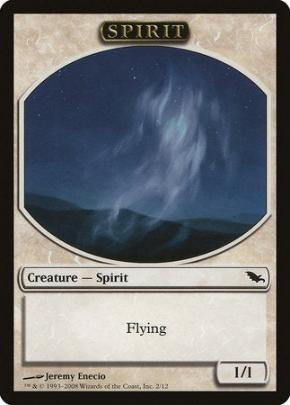 Spirit Token [Shadowmoor Tokens] | Empire Gaming NC