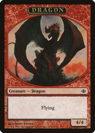 Dragon Token [Shards of Alara Tokens] | Empire Gaming NC