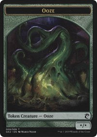 Ooze // Frog Lizard Token [Ravnica Allegiance: Guild Kits] | Empire Gaming NC