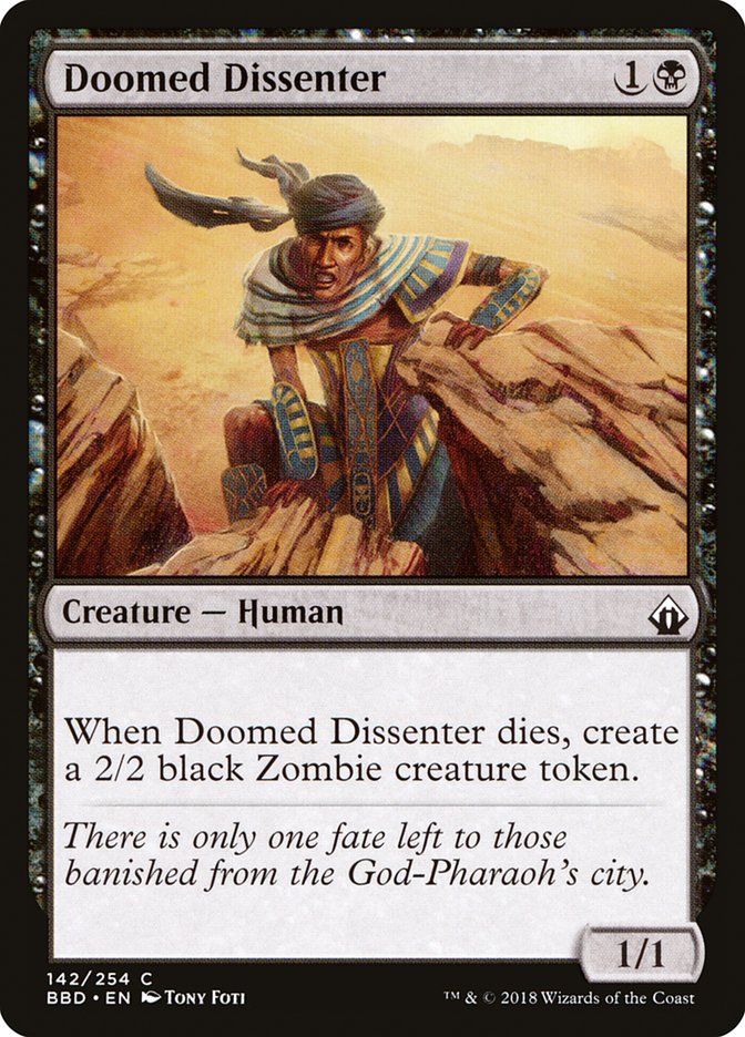 Doomed Dissenter [Battlebond] | Empire Gaming NC