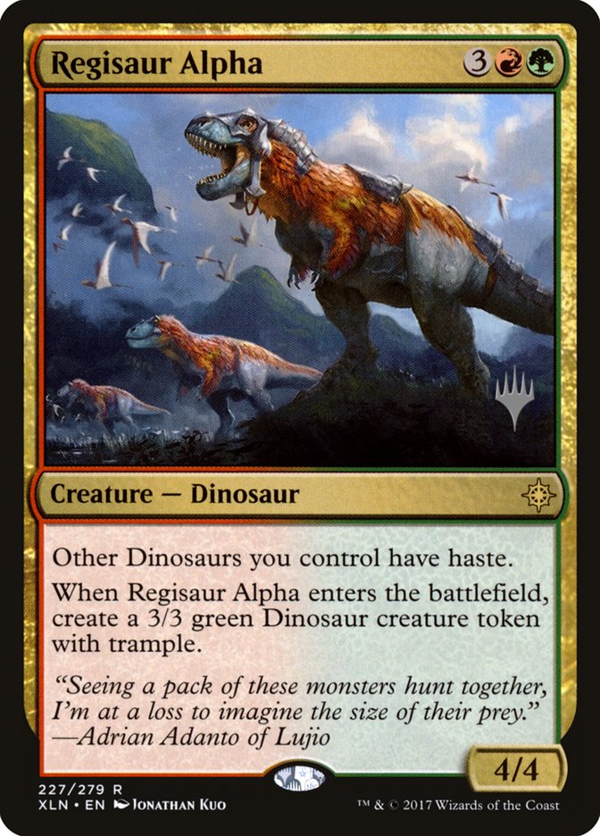 Regisaur Alpha [Ixalan Promos] | Empire Gaming NC