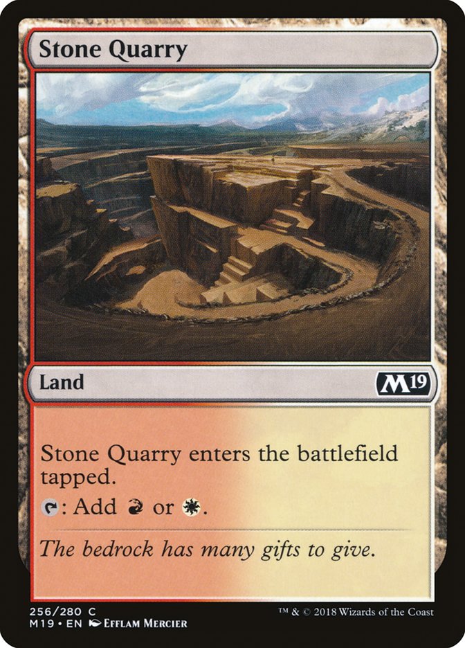 Stone Quarry [Core Set 2019] | Empire Gaming NC