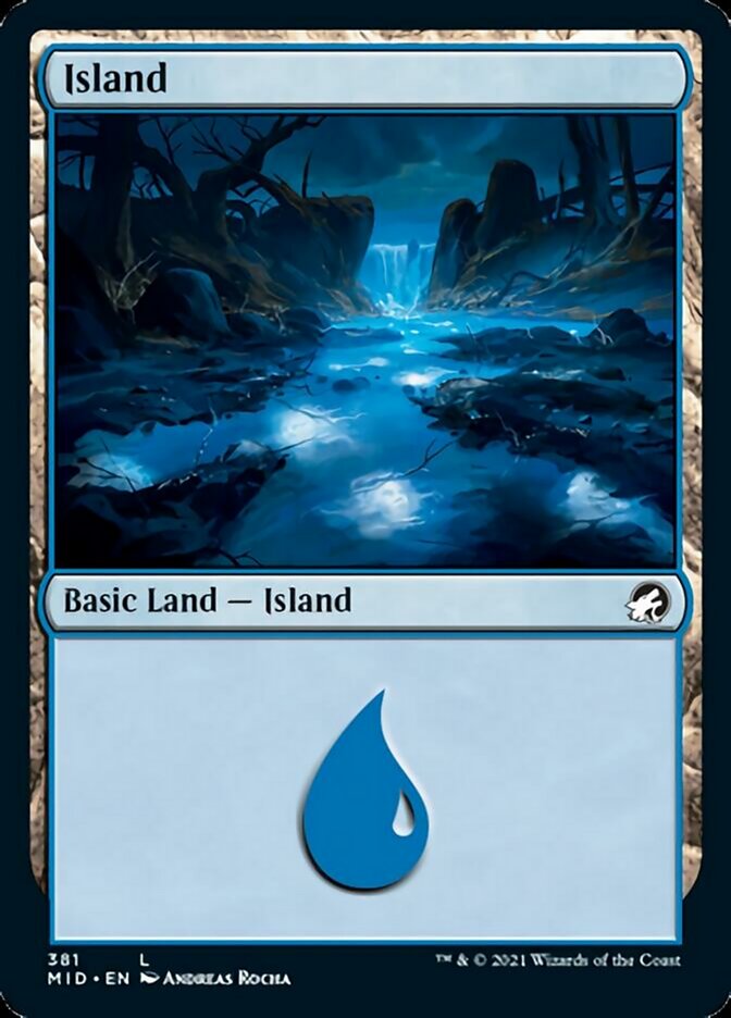 Island (381) [Innistrad: Midnight Hunt] | Empire Gaming NC