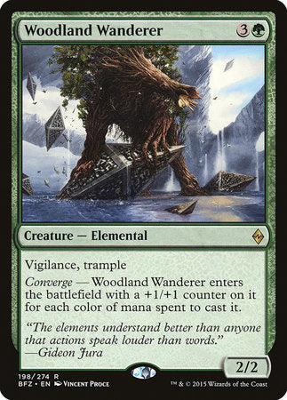 Woodland Wanderer [Battle for Zendikar] | Empire Gaming NC