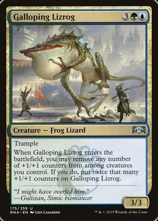 Galloping Lizrog [Ravnica Allegiance] | Empire Gaming NC