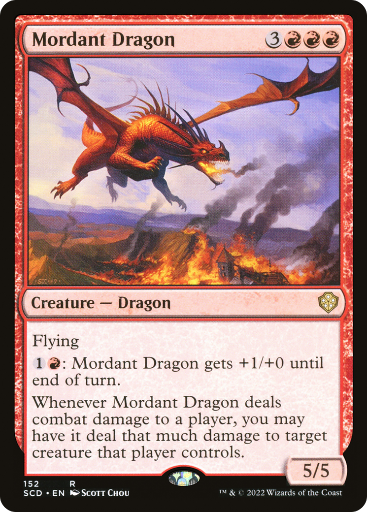 Mordant Dragon [Starter Commander Decks] | Empire Gaming NC