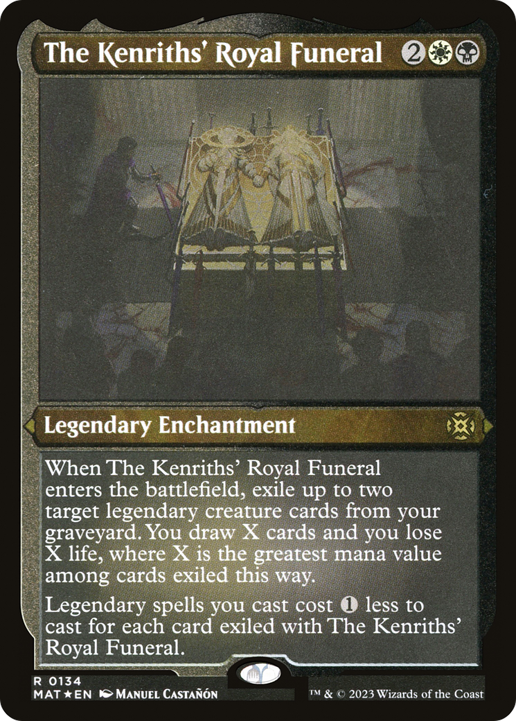 The Kenriths' Royal Funeral (Foil Etched) [March of the Machine: The Aftermath] | Empire Gaming NC