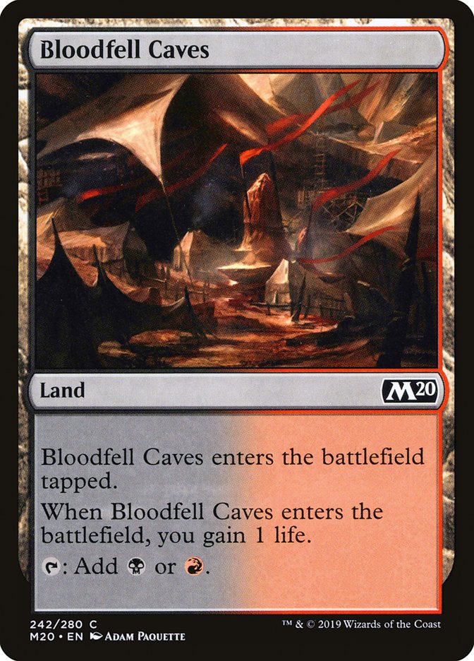 Bloodfell Caves [Core Set 2020] | Empire Gaming NC