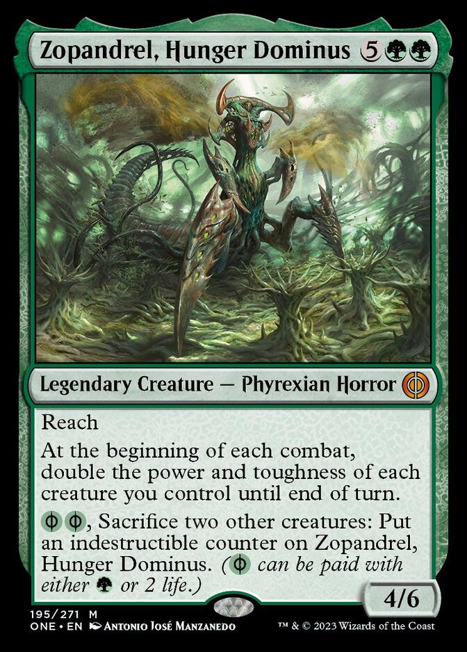 Zopandrel, Hunger Dominus [Phyrexia: All Will Be One] | Empire Gaming NC