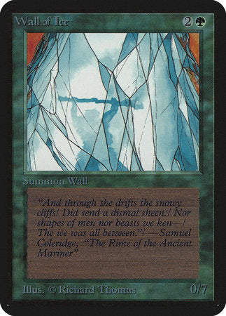 Wall of Ice [Limited Edition Alpha] | Empire Gaming NC