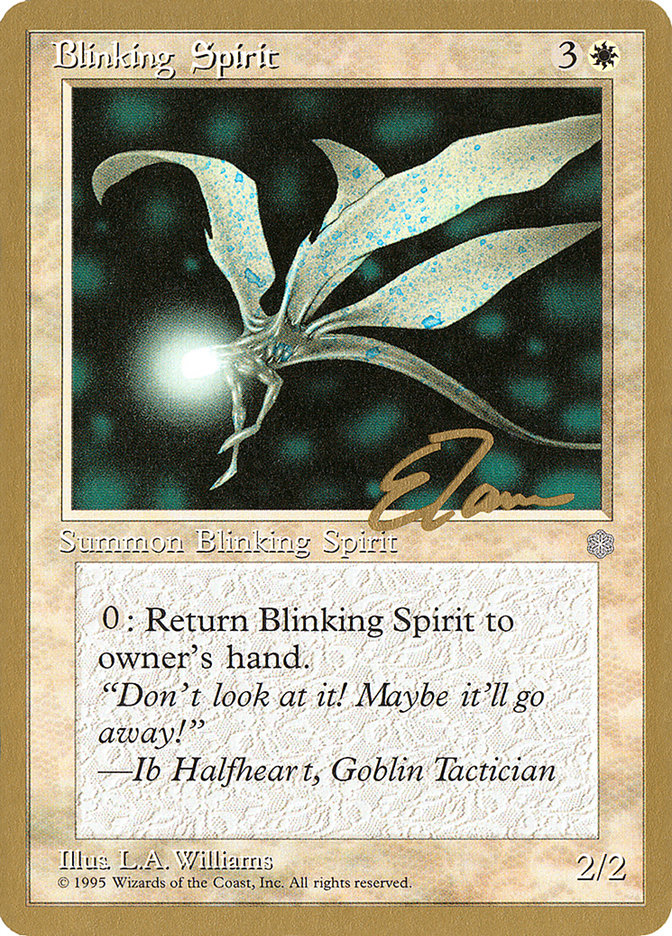 Blinking Spirit (Eric Tam) [Pro Tour Collector Set] | Empire Gaming NC