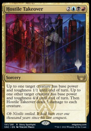 Hostile Takeover (Promo Pack) [Streets of New Capenna Promos] | Empire Gaming NC