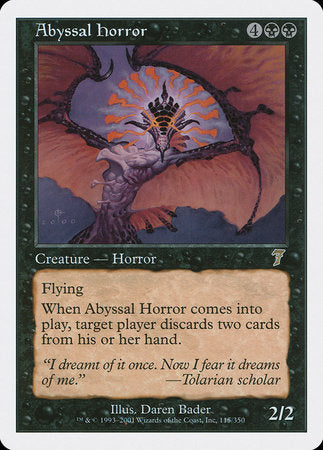 Abyssal Horror [Seventh Edition] | Empire Gaming NC