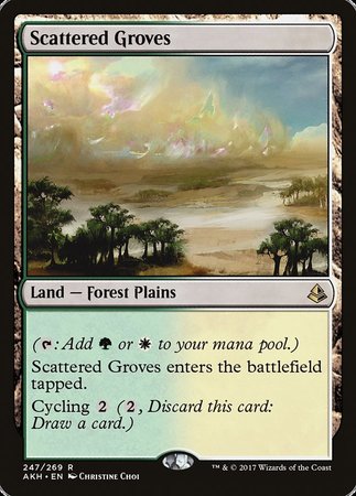 Scattered Groves [Amonkhet] | Empire Gaming NC