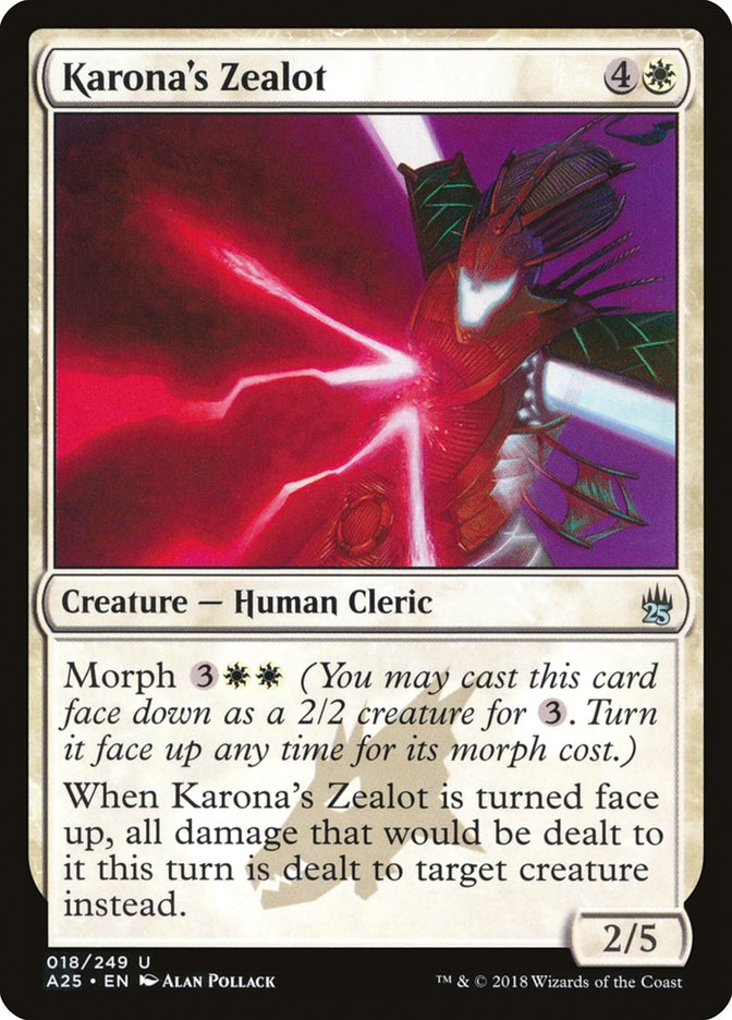 Karona's Zealot [Masters 25] | Empire Gaming NC