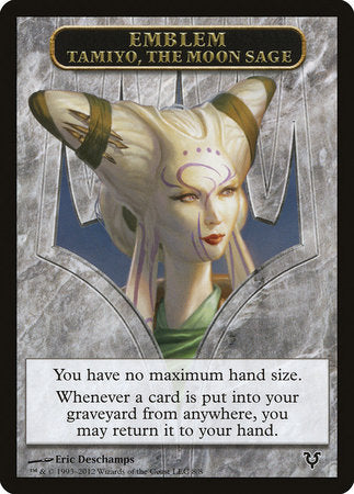 Emblem - Tamiyo, The Moon Sage [Avacyn Restored Tokens] | Empire Gaming NC