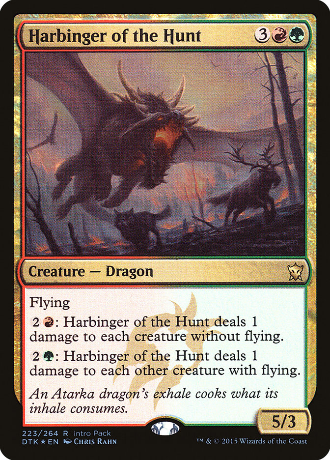 Harbinger of the Hunt (Intro Pack) [Dragons of Tarkir Promos] | Empire Gaming NC