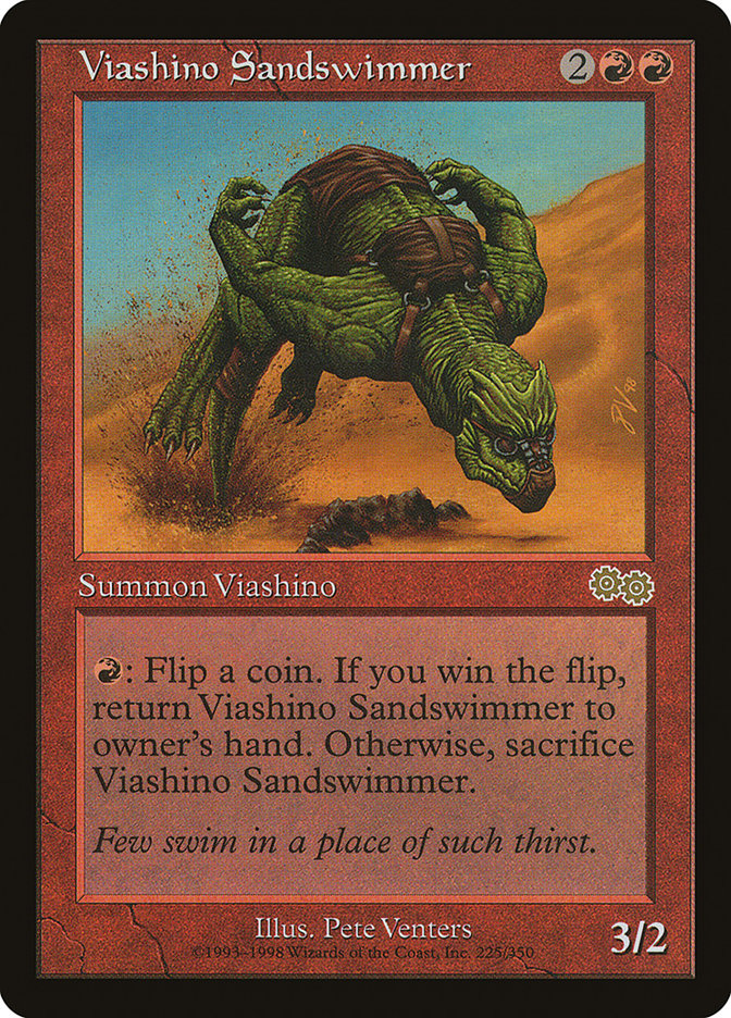 Viashino Sandswimmer [Urza's Saga] | Empire Gaming NC