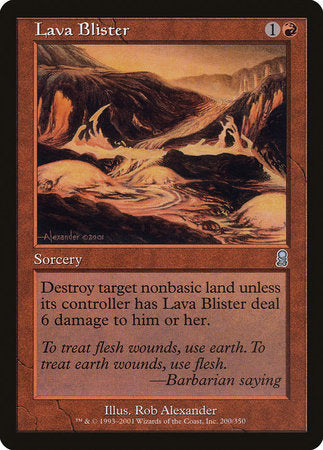 Lava Blister [Odyssey] | Empire Gaming NC