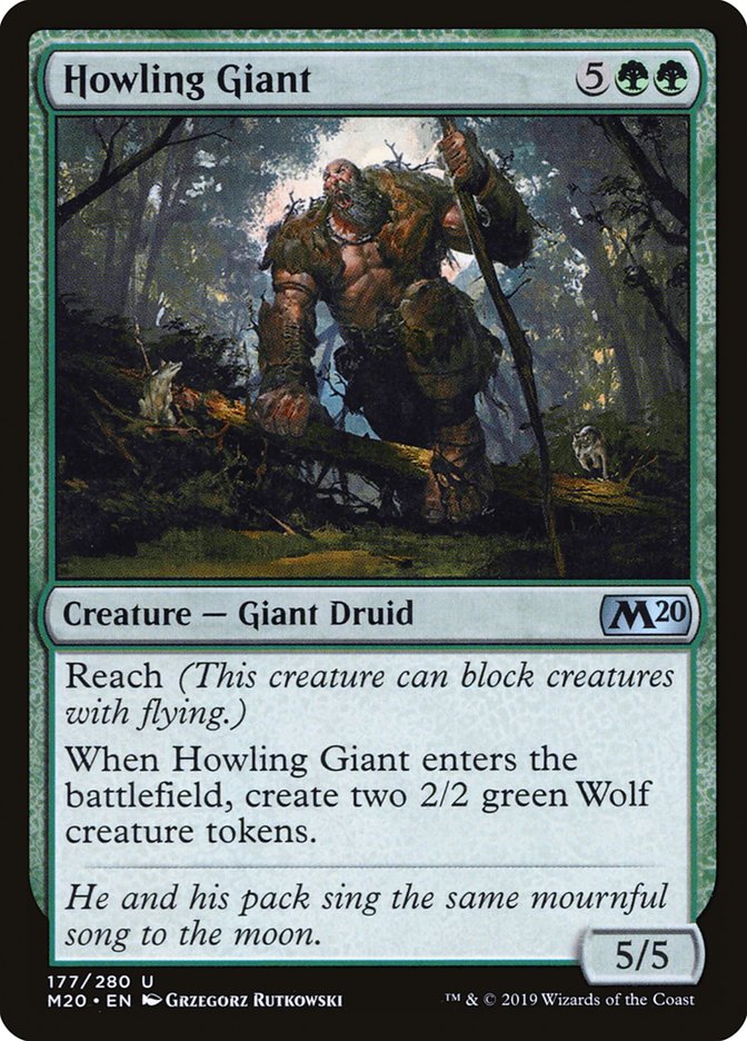 Howling Giant [Core Set 2020] | Empire Gaming NC