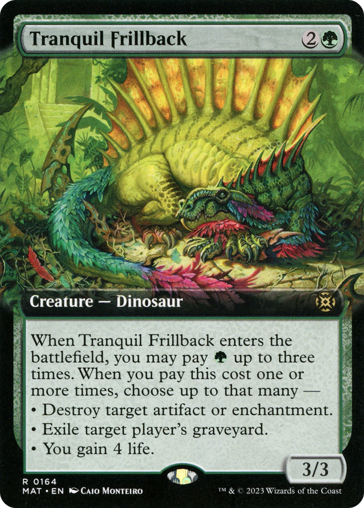 Tranquil Frillback (Extended Art) [March of the Machine: The Aftermath] | Empire Gaming NC