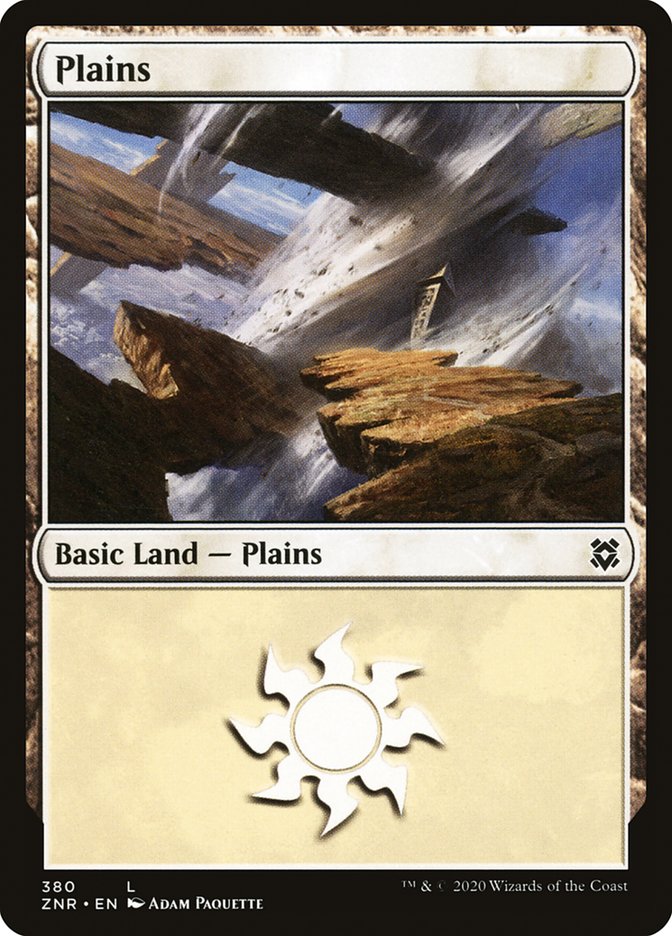 Plains (380) [Zendikar Rising] | Empire Gaming NC