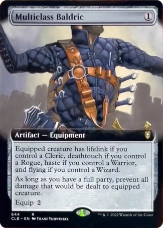 Multiclass Baldric (Extended Art) [Commander Legends: Battle for Baldur's Gate] | Empire Gaming NC