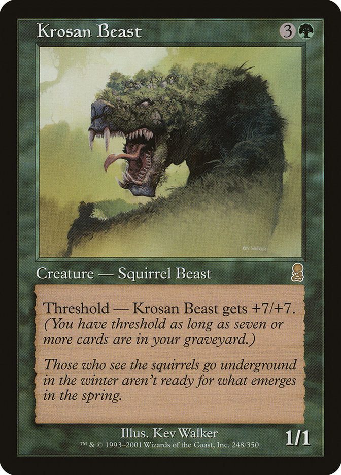 Krosan Beast [Odyssey] | Empire Gaming NC