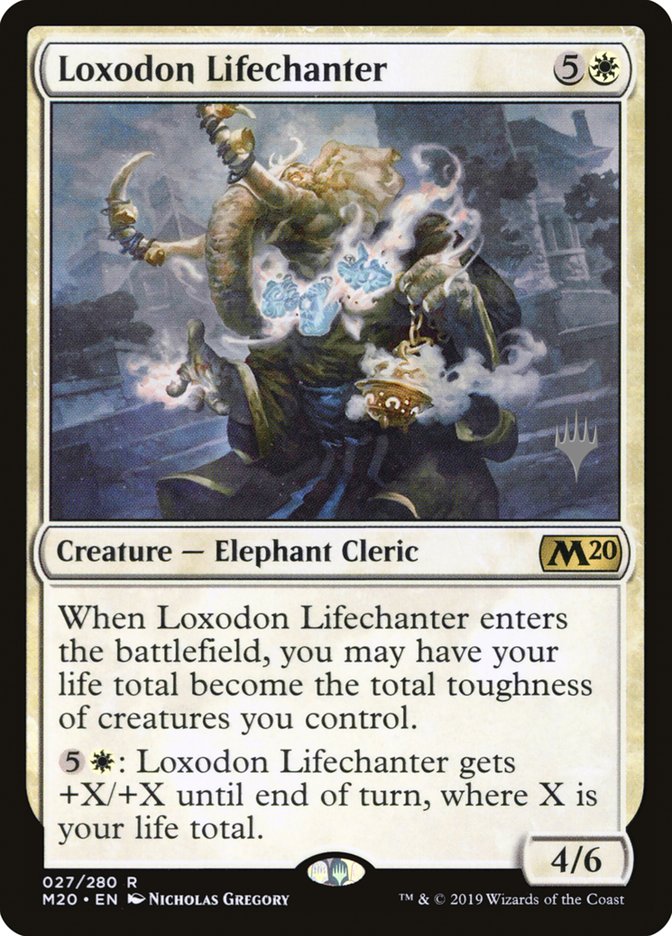 Loxodon Lifechanter [Core Set 2020 Promos] | Empire Gaming NC