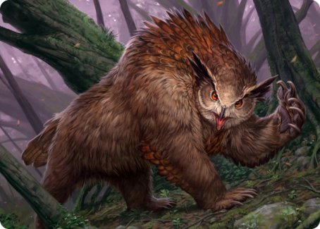 Owlbear Art Card [Dungeons & Dragons: Adventures in the Forgotten Realms Art Series] | Empire Gaming NC