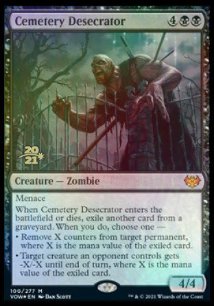 Cemetery Desecrator [Innistrad: Crimson Vow Prerelease Promos] | Empire Gaming NC